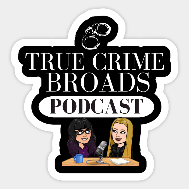 TCB with Caricatures Sticker by True Crime Broads Podcast